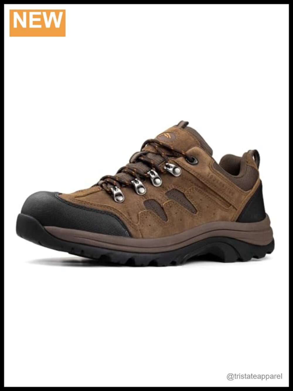 Waterproof Suede Leather Hiking Shoes Lightweight Breathable Outdoor Trekking